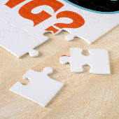 口髭が遅過ぎる ジグソーパズル (側面)