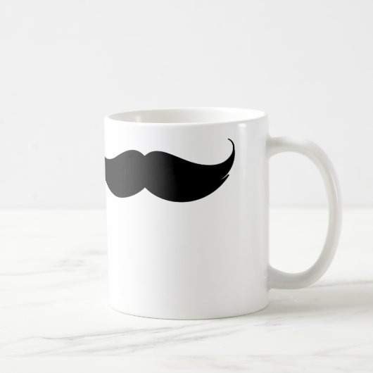 口髭コーヒーカップ コーヒーマグカップ (右)
