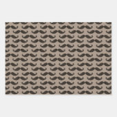 口髭マニア ラッピングペーパーシート (正面3)