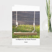 古いおもしろいハッピーバースデー! カード (裏面)