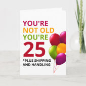 古いおもしろい誕生日・カードの取得 シーズンカード (正面)