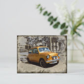 古いおもしろい金ゴールド ポストカード (スタンド正面)