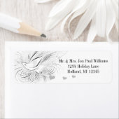 古いお金、愛する鳥、 ラベル (インサイチュ)