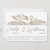 古いお金、愛する鳥、 招待状 (正面)