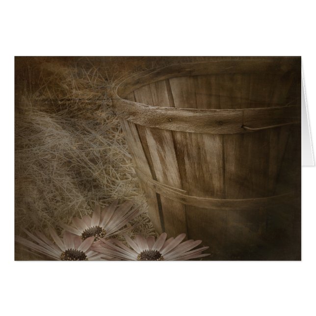 古いかご (正面横)