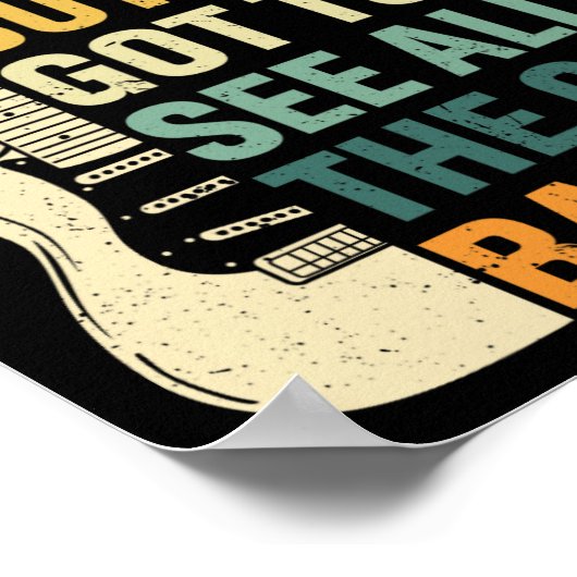 古いかもしれないが、私は得すべてのバンド脂肪を見クールるには ポスター (角)