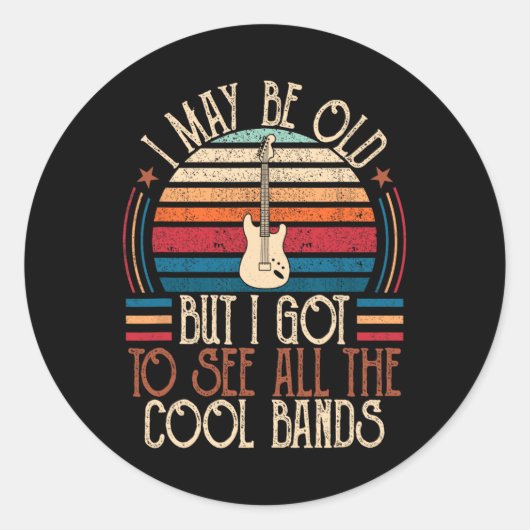 古いかもしれないが、私は得すべてのバンド脂肪を見クールるには ラウンドシール (正面)