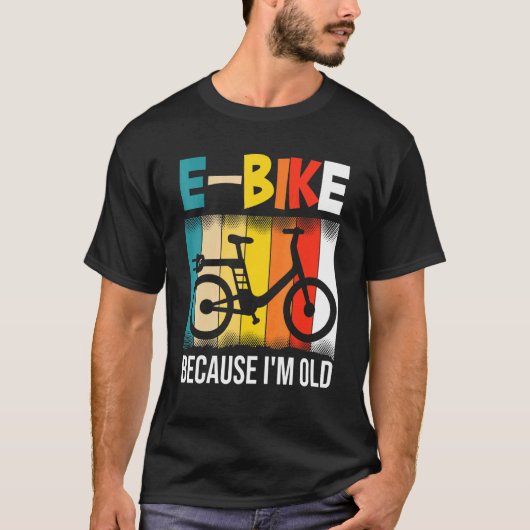 古いからE-Bike Tシャツ (正面)