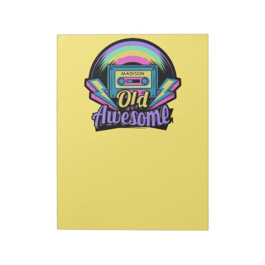 古いが名前をカスタムするのテ素晴らしートパッド ノートパッド (回転)