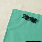 古いが素晴らし名前をカスタムする、文字、色 ビーチタオル (インサイチュ)