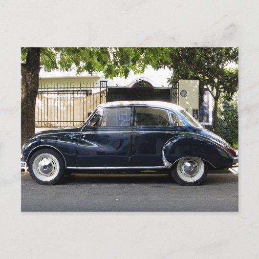 古いが非常に良いアウディ保ーカー。 ポストカード (正面)