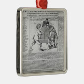 古いことわざおよび予言 メタルオーナメント (右)