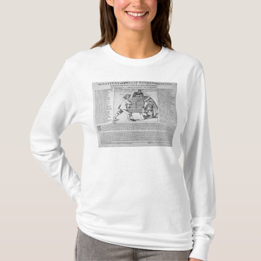 古いことわざおよび予言 Tシャツ (正面)