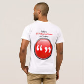 古いことわざのゲーム -- 1月公式の09日のTシャツ Tシャツ (裏面フル)