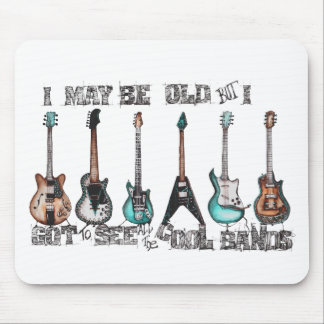 古いすべてのクールなバンドを見るために私は得ました マウスパッド