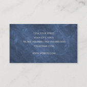 古いつる植物柄の名刺 名刺 (裏面)