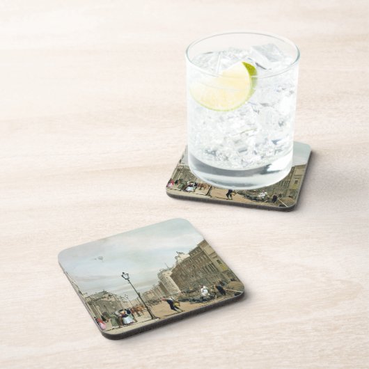 古いとらわれの通りのコーナーからのPiccadilly、のために コースター (右側)