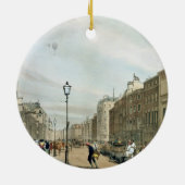 古いとらわれの通りのコーナーからのPiccadilly、のために セラミックオーナメント (裏面)