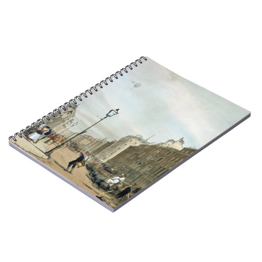 古いとらわれの通りのコーナーからのPiccadilly、のために ノートブック (左側)