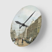 古いとらわれの通りのコーナーからのPiccadilly、のために ラウンド壁時計 (傾斜)