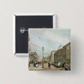 古いとらわれの通りのコーナーからのPiccadilly、のために 缶バッジ (正面&裏面)