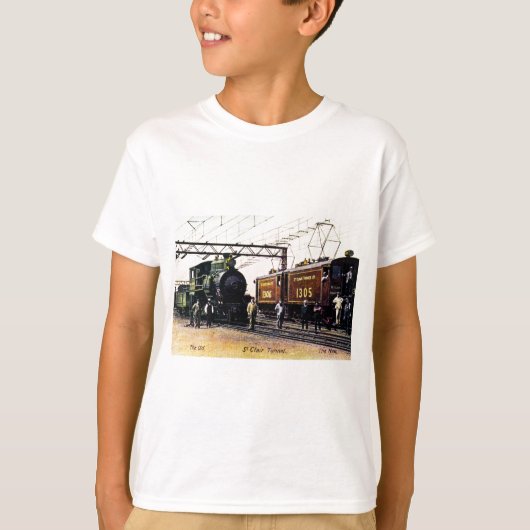 古いのNewのSt. Clair Tunnel Company Tシャツ (正面)