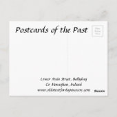 古いはがき – アイルランドのコモナハン州バリーベイ… ポストカード (裏面)