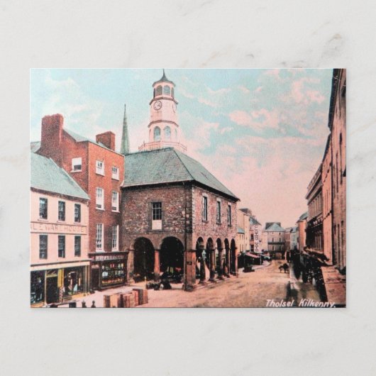古いはがき – アイルランド、キルケニー、ソルセル ポストカード (正面)