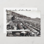 古いはがき – イタリア、リグリア、アラシオ ポストカード (正面/裏面)