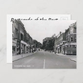 古いはがき – ウィンブルドン、ロンドン ポストカード (正面/裏面)