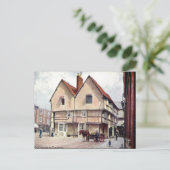 古いはがき – ウースターシャー、エヴェシャム ポストカード (スタンド正面)