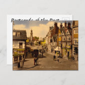 古いはがき – エプソム、サリー ポストカード (正面/裏面)