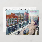 古いはがき – オークレア、ウィスコンシン ポストカード (正面/裏面)