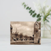 古いはがき – グロスターシャー州モロトン・イン・マーシュ ポストカード (スタンド正面)