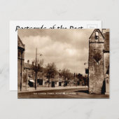 古いはがき – グロスターシャー州モロトン・イン・マーシュ ポストカード (正面/裏面)