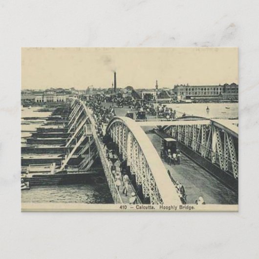 古いはがき – コルカタ(インド) ポストカード (正面)