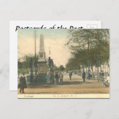 古いはがき – サンティアゴ、チリ ポストカード (正面/裏面)