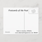 古いはがき – スウィンドン、ウィルトシャー ポストカード (裏面)