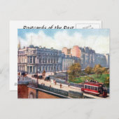 古いはがき – スコットランド,アバディーン ポストカード (正面/裏面)