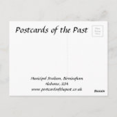 古いはがき – スタジアム、バーミンガム、アラバマ ポストカード (裏面)