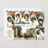 古いはがき – ダブリン（アイルランド） ポストカード (正面/裏面)