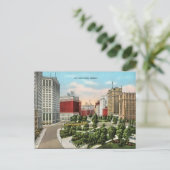 古いはがき – デトロイト、ミシガン ポストカード (スタンド正面)