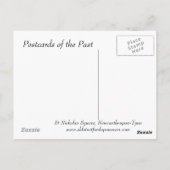 古いはがき – ニューカッスル – アポン – タイン ポストカード (裏面)