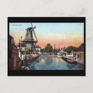 古いはがき – ハーレム、オランダ ポストカード