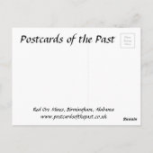 古いはがき – バーミンガム、アラバマ ポストカード (裏面)