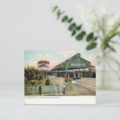 古いはがき – ヒューストン、テキサス州 ポストカード (スタンド正面)