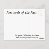 古いはがき – フィリップスバーグ、ニュージャージー ポストカード (裏面)