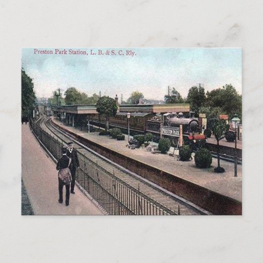 古いはがき – ブライトン、サセックス ポストカード (正面)