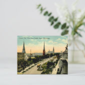 古いはがき – ミルウォーキー、ウィスコンシン ポストカード (スタンド正面)