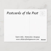 古いはがき – モンテビデオ(ウルグアイ) ポストカード (裏面)